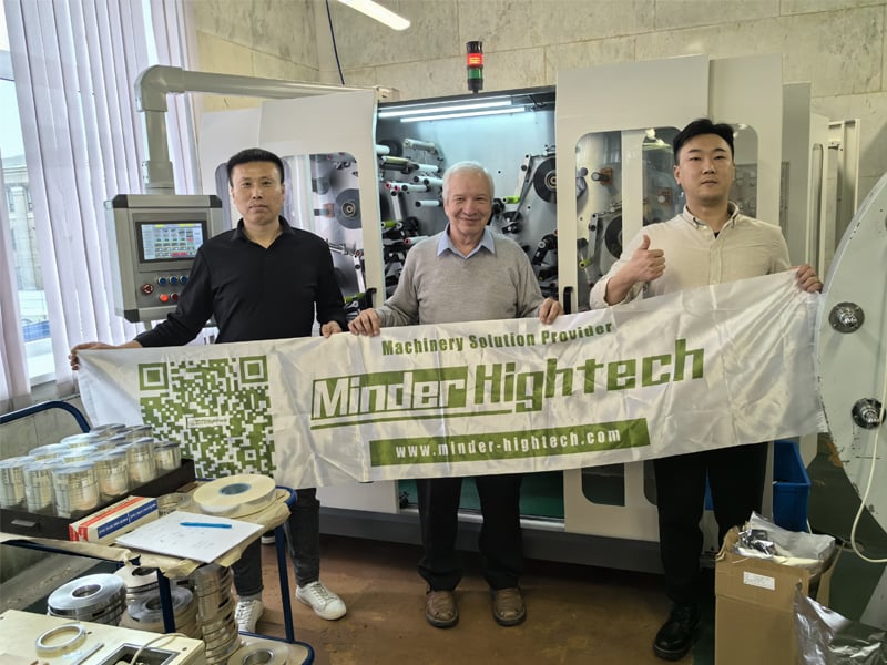 MH's engineers are helping customers install Capacitor Winding Machines in Europe