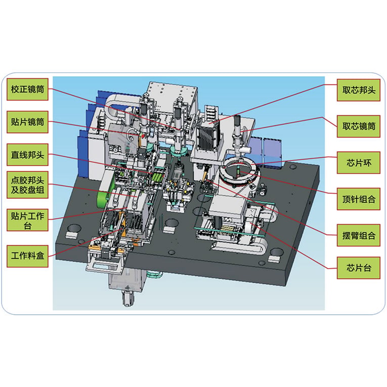 士10μm High Precision Die Bonder
