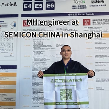 MH-injener på SEMICON CHINA i Shanghai