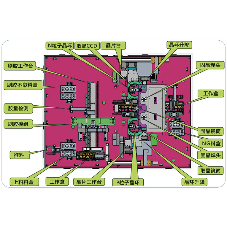 +25μm Thermoelectric Cooler TEC Die Bonder
