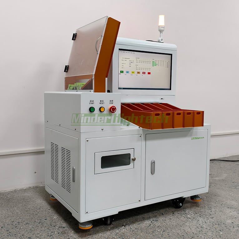 5 Channel Cylindrical Cell Automatic Sorting Machine with Scanning function