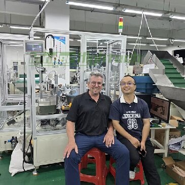 Customized drilling and tufting machines for a European brush factory.