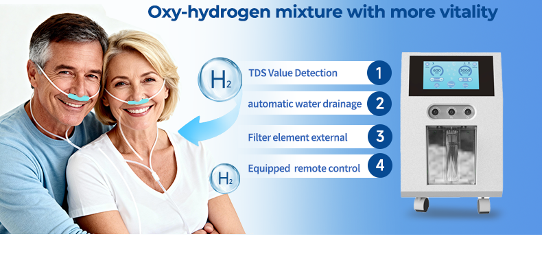 Tại sao nên chọn máy hít khí hydro đạt tiêu chuẩn chất lượng độ tinh khiết cao đã được chứng minh?