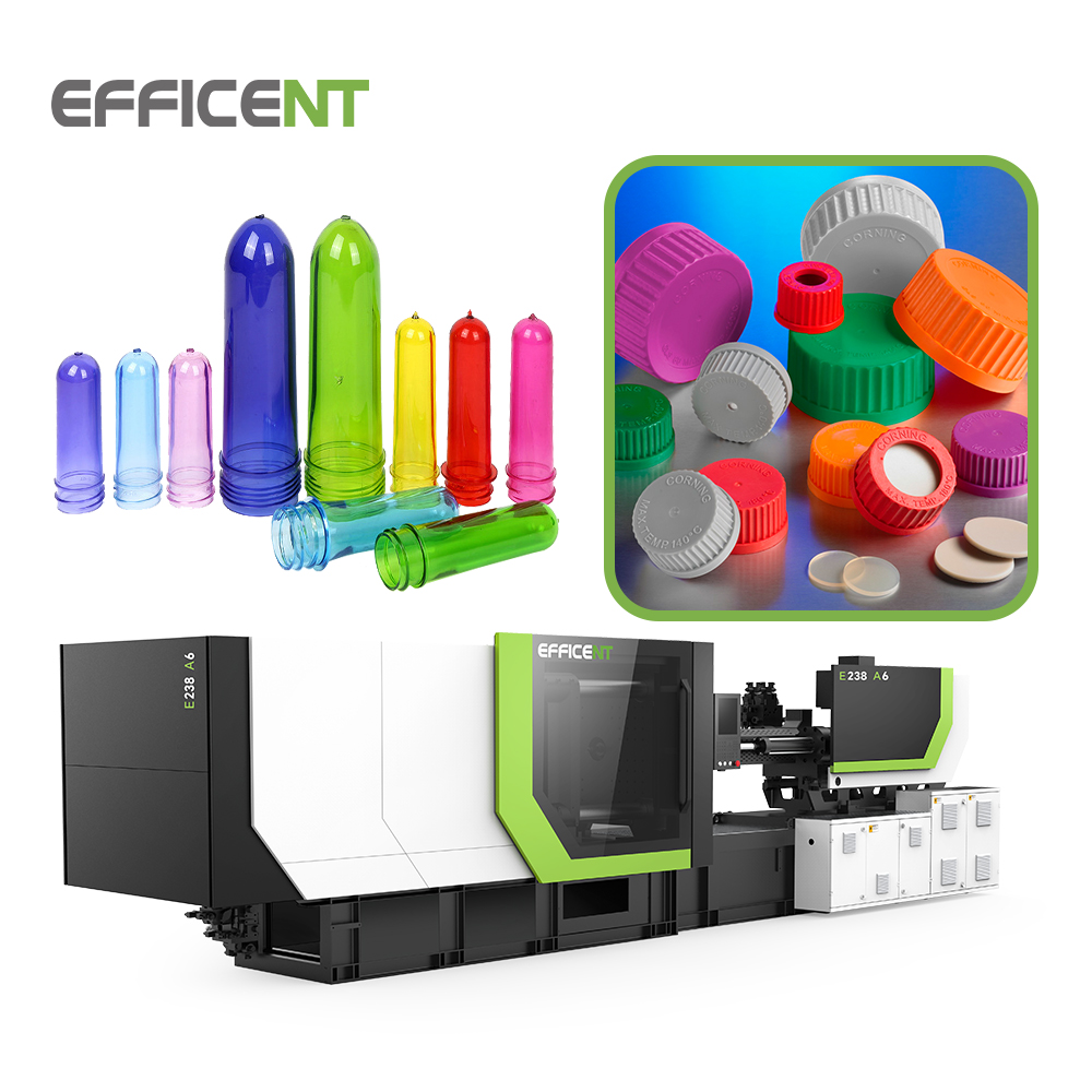 Automatic 500ml 1000ml 2000ml Plastic Water Bottle Cap Injection Moulding Machine