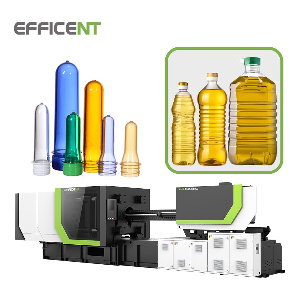 High Quality Oil Plastic Bottles Making Machine Edible Oil Bottle Injection Molding Machine