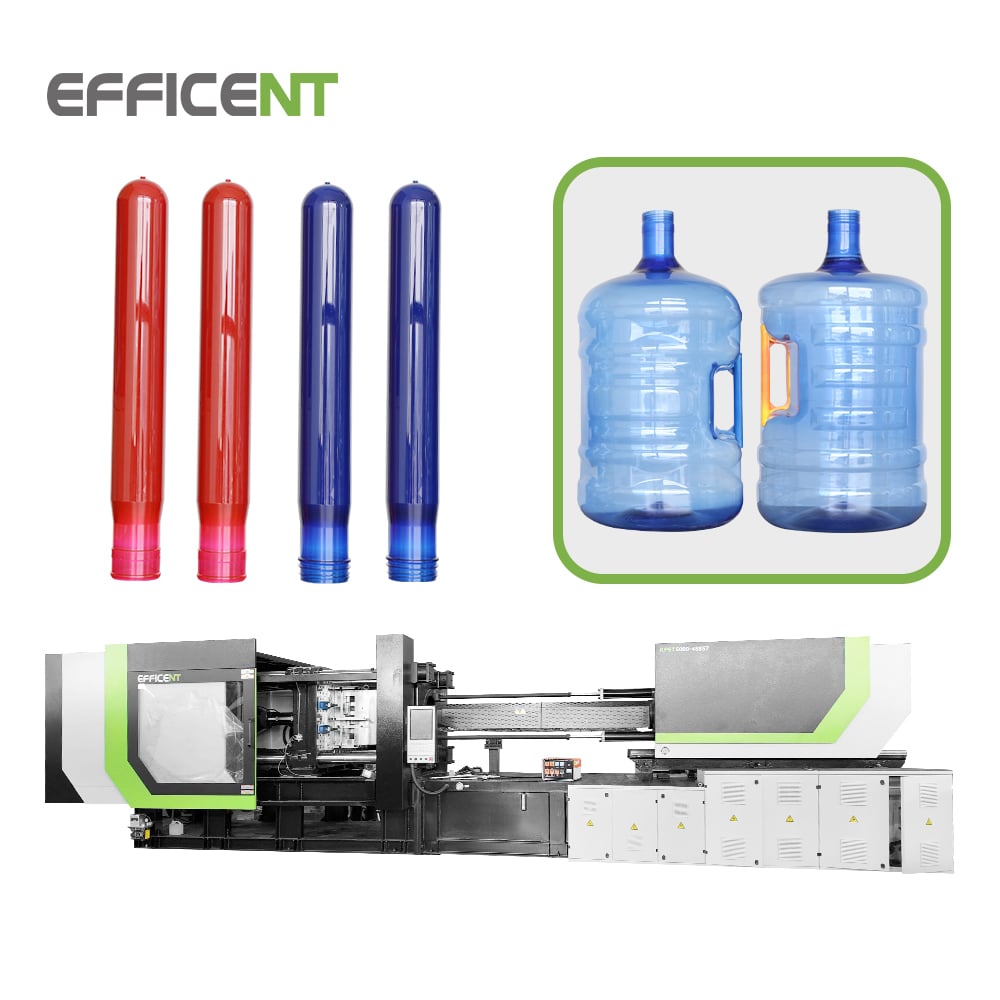 Automatic 4 Cavities 5 Gallon PET Prefrom Injection Molding Machine