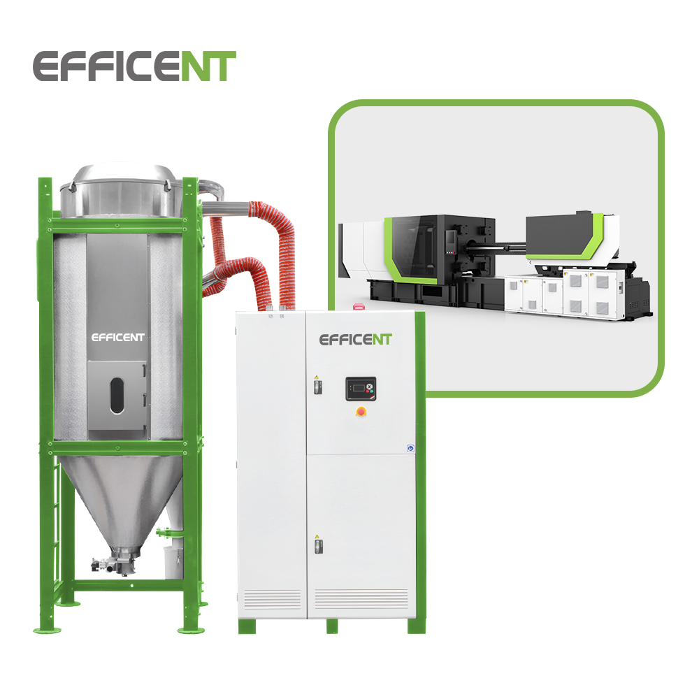 Automatic 3 in 1 PET Dehumidification Resin Loader PET Drying Feeding System 