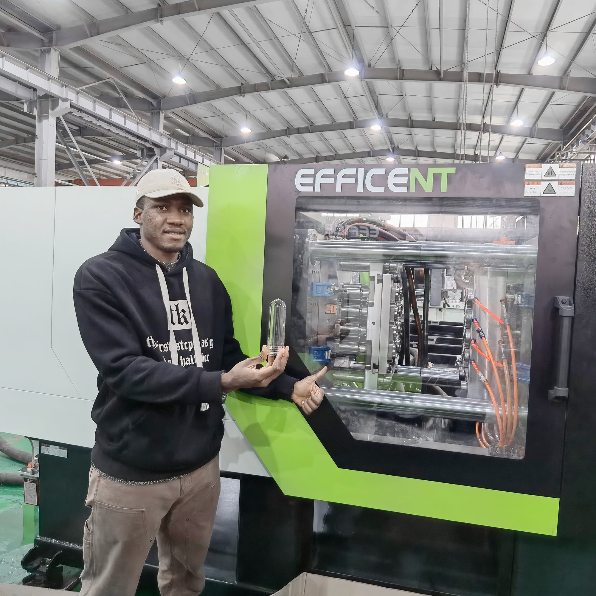 Pesticide Preform Injection Molding Machine (8 cav) --- Mali