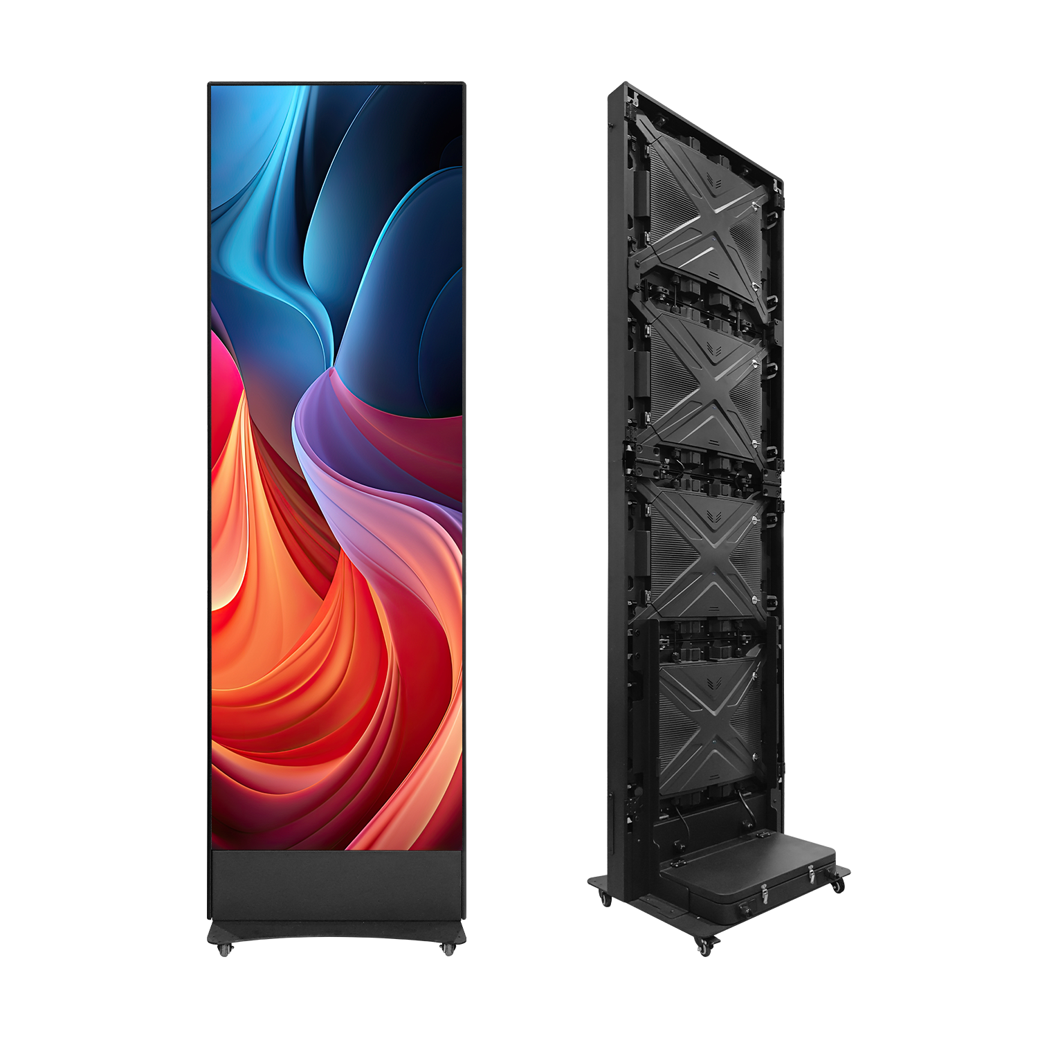 Outdoor High-Brightness P2.5 4K LED Poster Display With Aluminum Cabinet