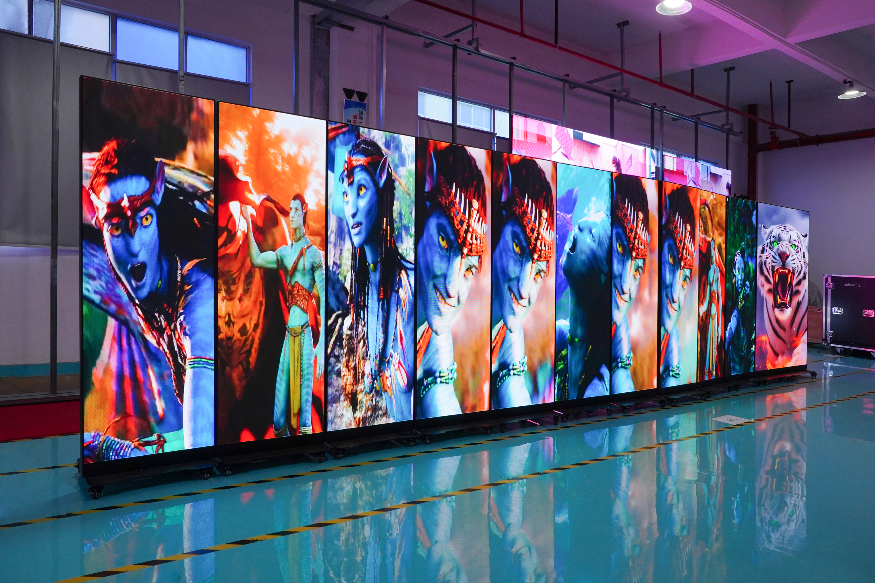 P1.2GOB Indoor LED Poster Screen | One-Sided Fine Pitch Display