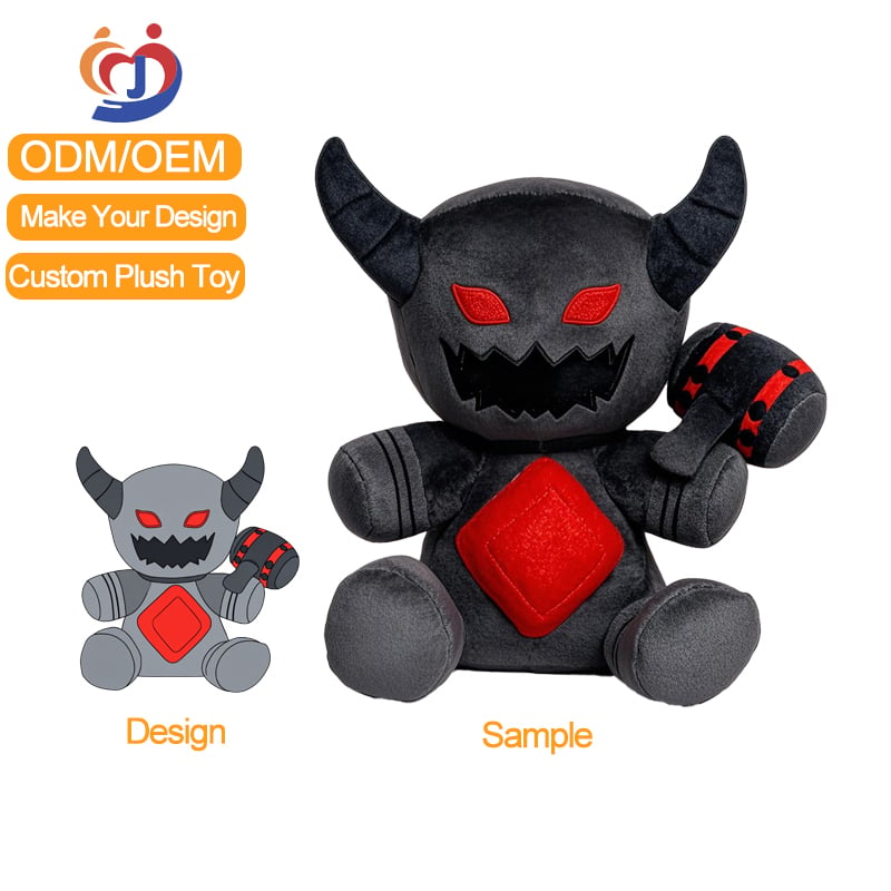 Poupée en peluche sur mesure, taille personnalisée