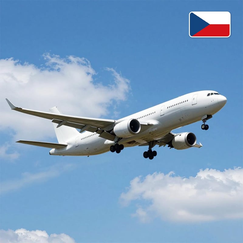 door to door air shipping to Czech Republic countries chinese freight forwarder