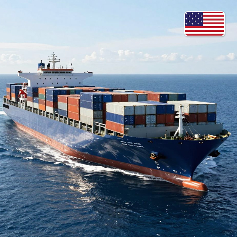Shipping from China to the United States by sea fob to the port