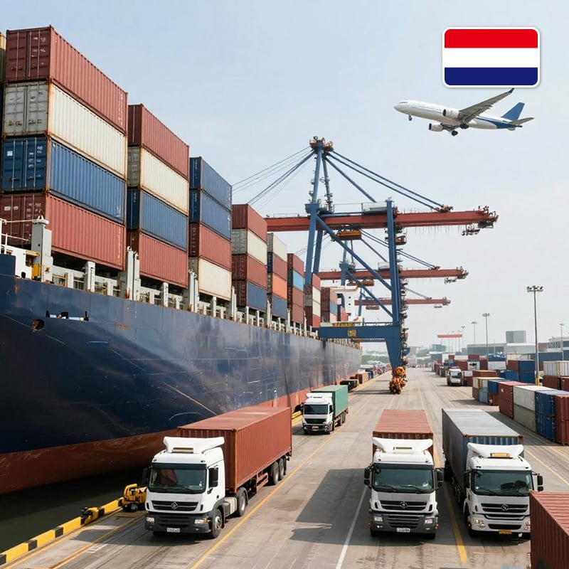 China export agent freight forwarders ddp ddu air freight to Netherlands