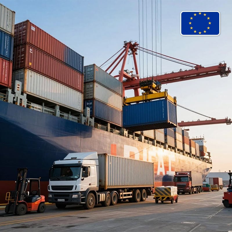 door to door agent in china shipping to Europe chinese freight forwarder