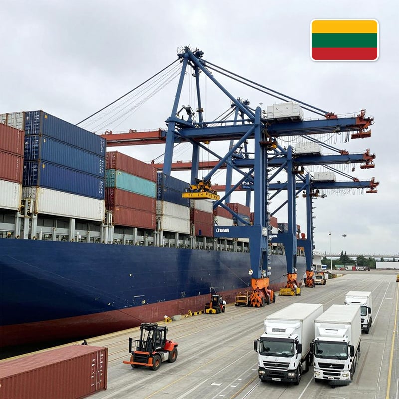 sea freight door to door shipping Lithuania