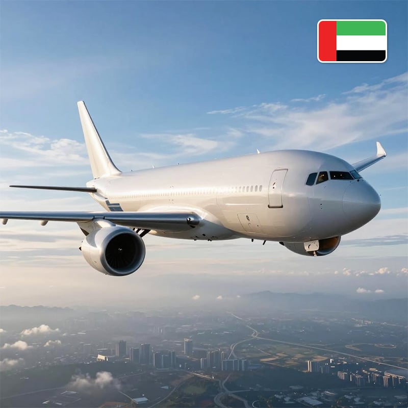Chinese logistics providers air shipping China to Middle Eastern countries such as Dubai