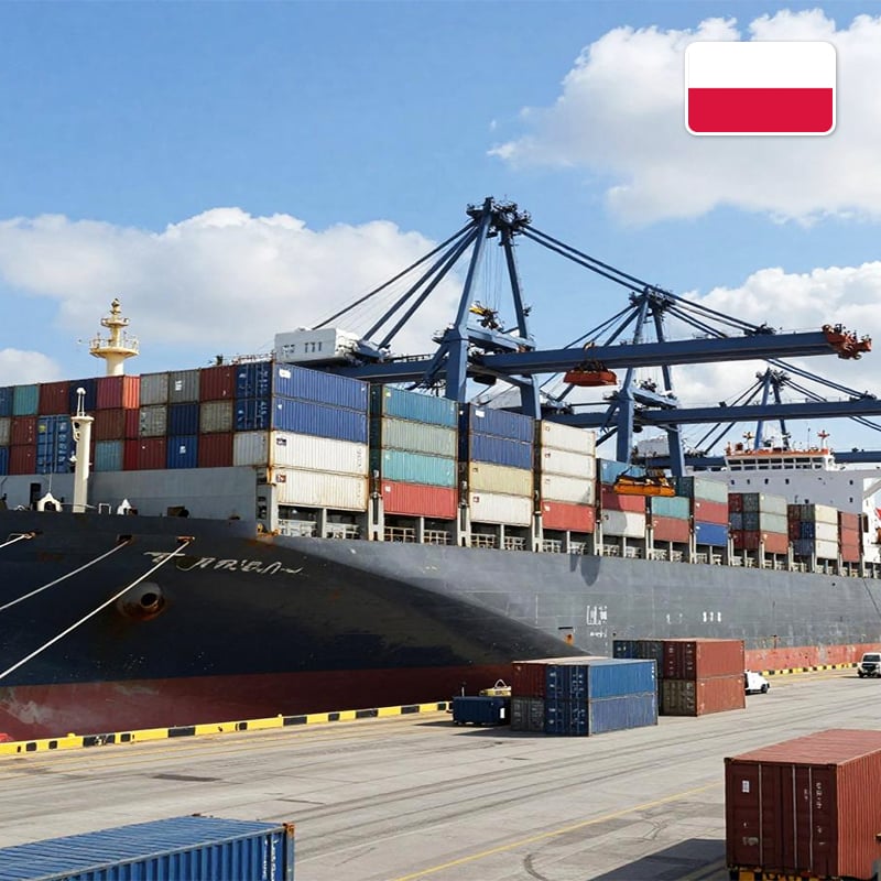 freight forwarder china to Poland