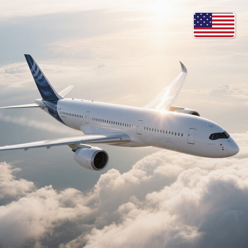 Air freight to US  economic line the best services freight forwarder china to usa