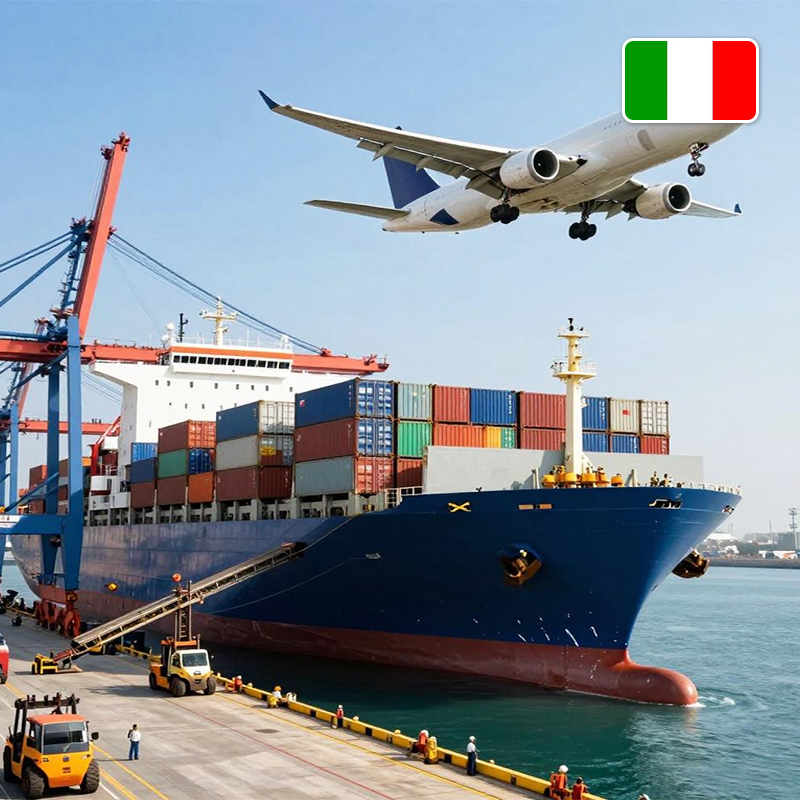 logistics service company freight forwarder china to italy