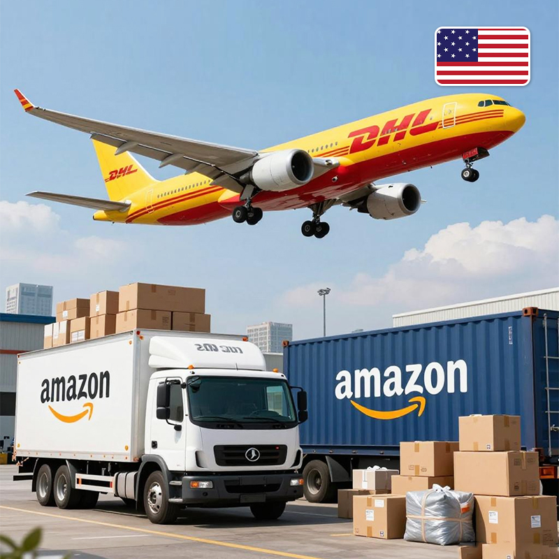 dhl express delivery amazon fba freight forwarder to usa