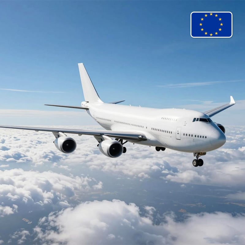 Professional air shipping forwarder from China to European countries