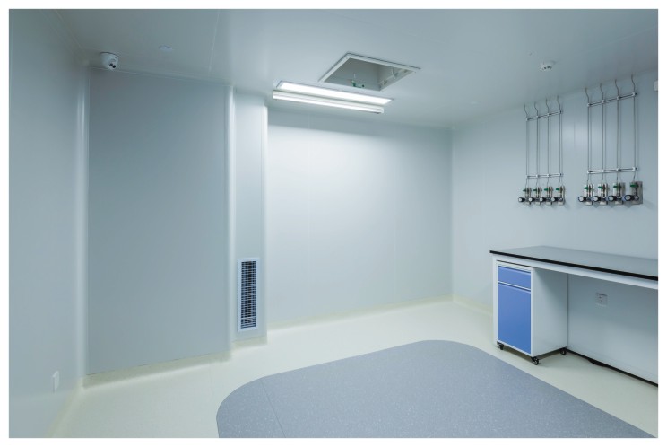 Modular Clean Room Wall Panels for FFU Hospital Projects