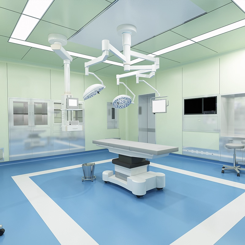 Demonstration of Installation Steps for Quick-Install Panel Operating Rooms