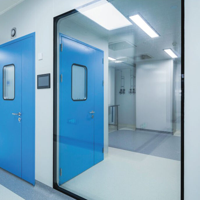 How Clean Room Doors Impact FFU Airflow Efficiency in Hospital Renovations