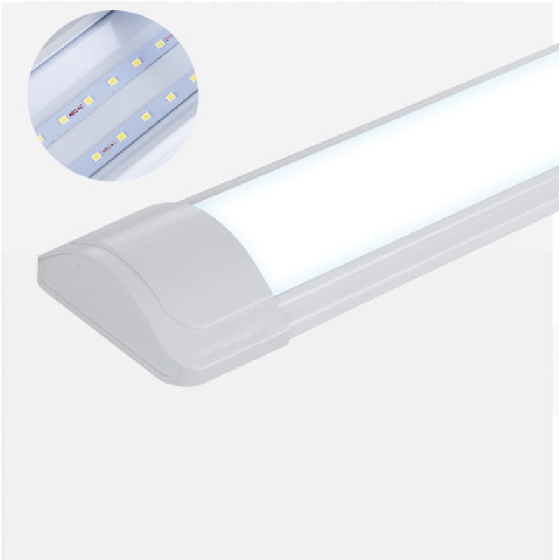 New led arc purification lamp integrated bracket lamp 40W dust-proof clean lamp pharmaceutical factory food factory lighting fixture