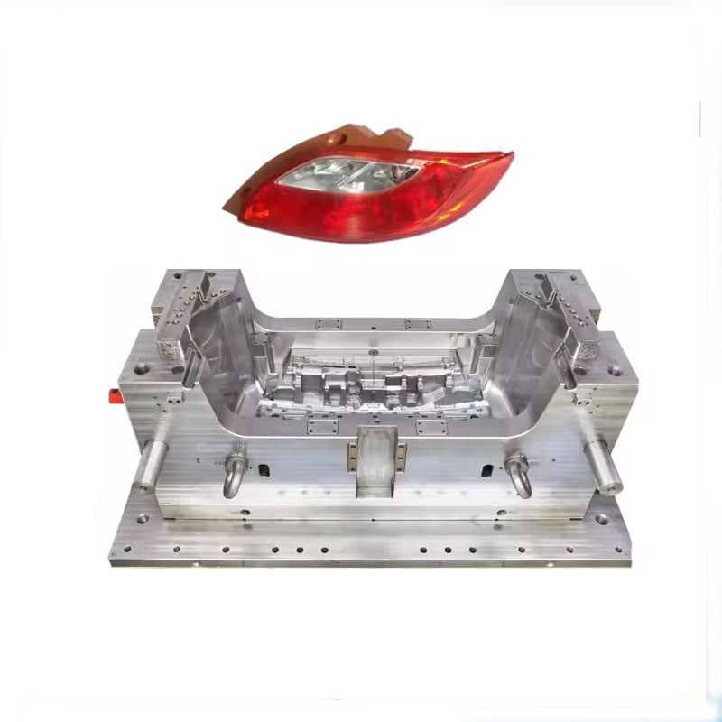 Custom Automotive Car Plastic Part Injection Mold High Temperature Molding Plastic Mould Lights Car Manufacture