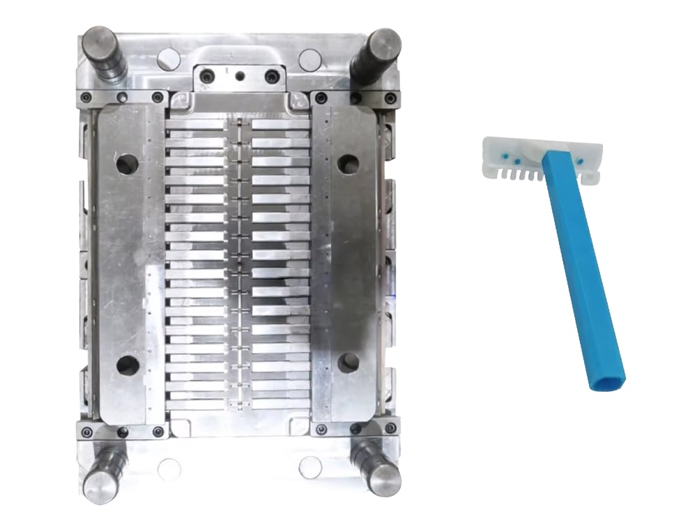 OEM High Quality Disposable Razor Mould Injection Molding Service