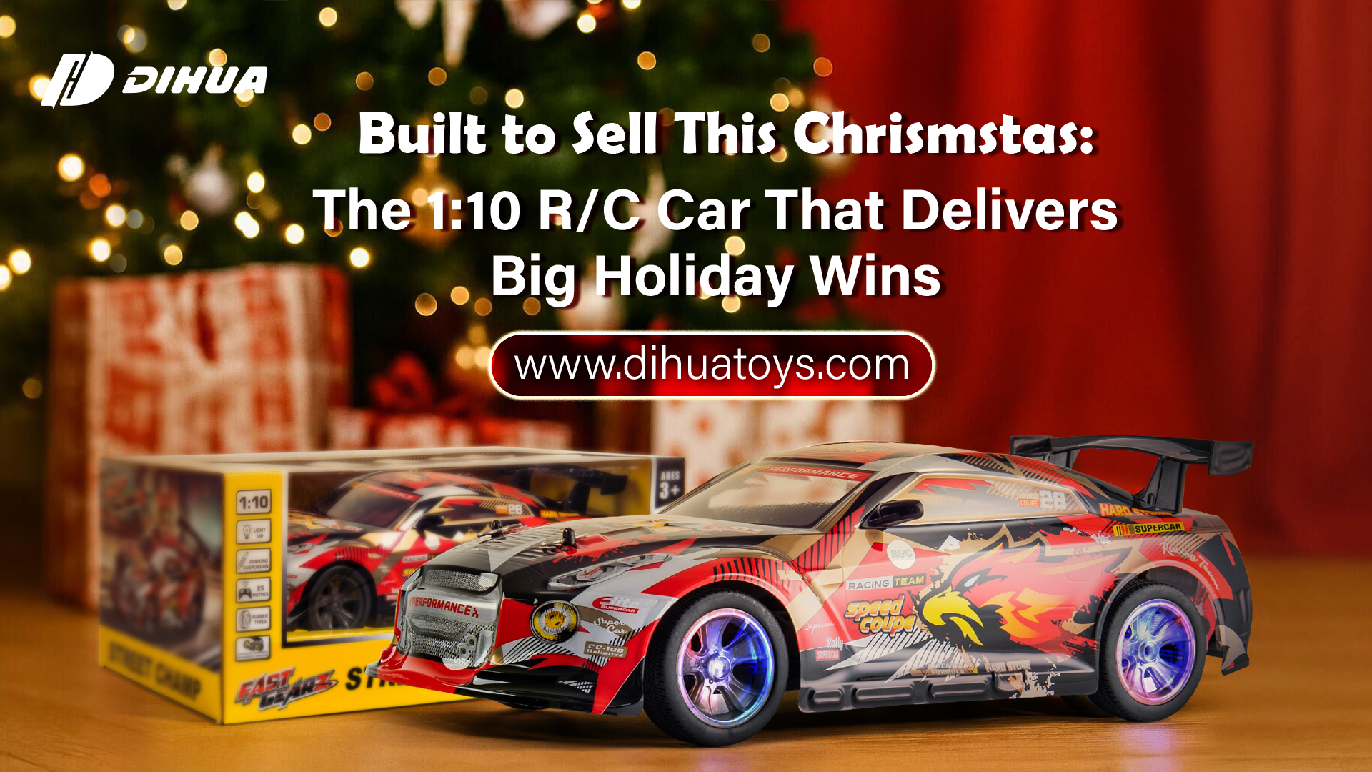 売れるために作られた：クリスマス商戦を牽引する1/10 2.4G R/Cカー