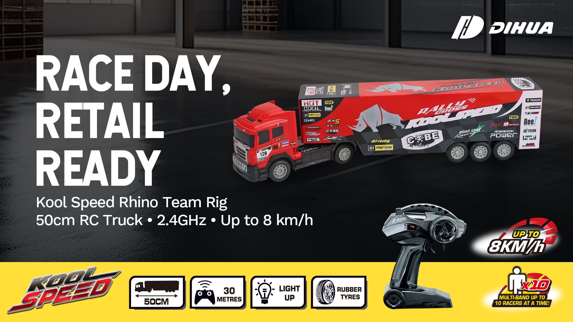 レースデー、小売店向け：Kool Speed Rhino Team Rigをご紹介