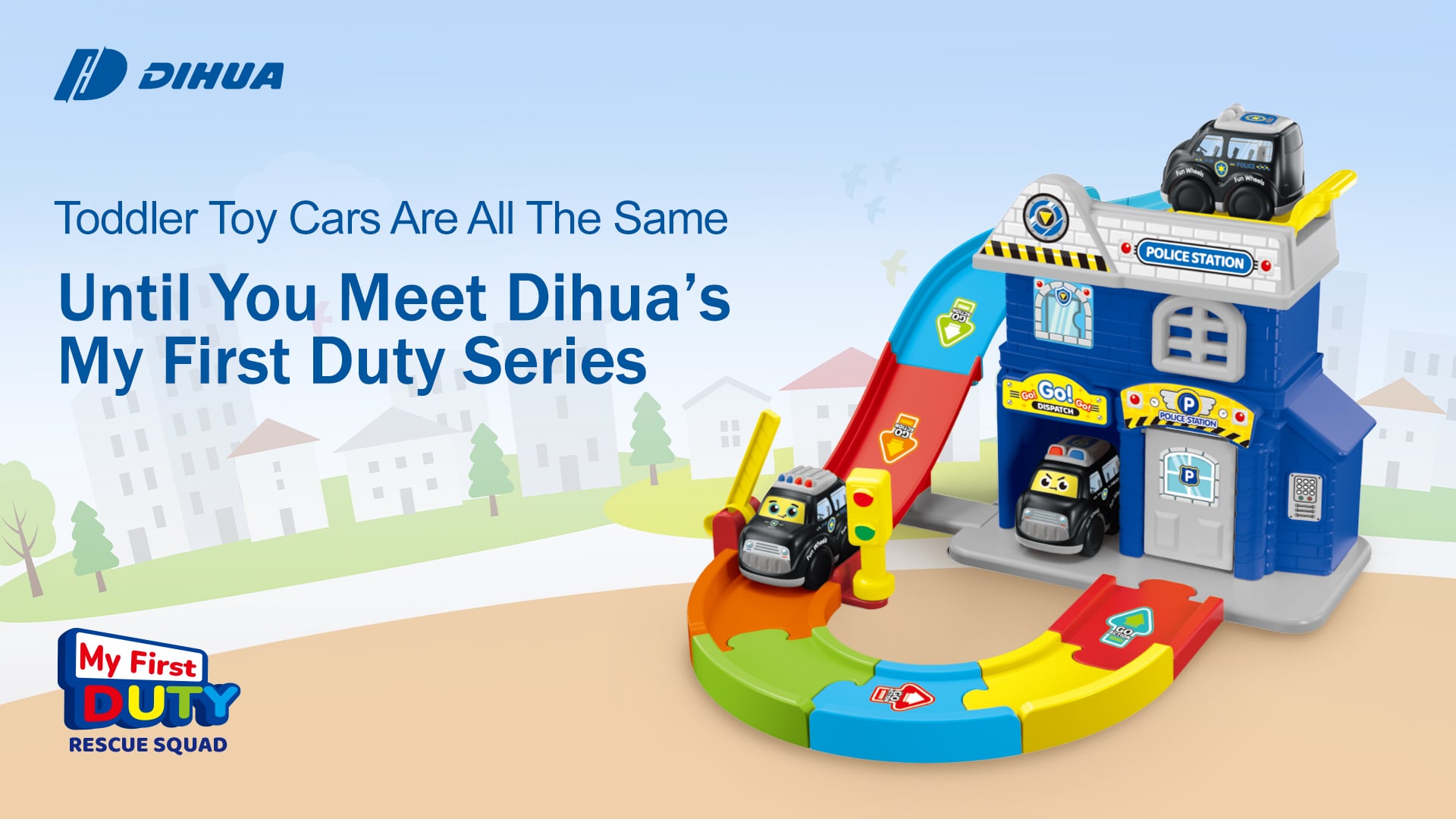 幼児向けおもちゃカーは、すべて同じに見える——Dihua社の「My First Duty」シリーズに出会うまでは。