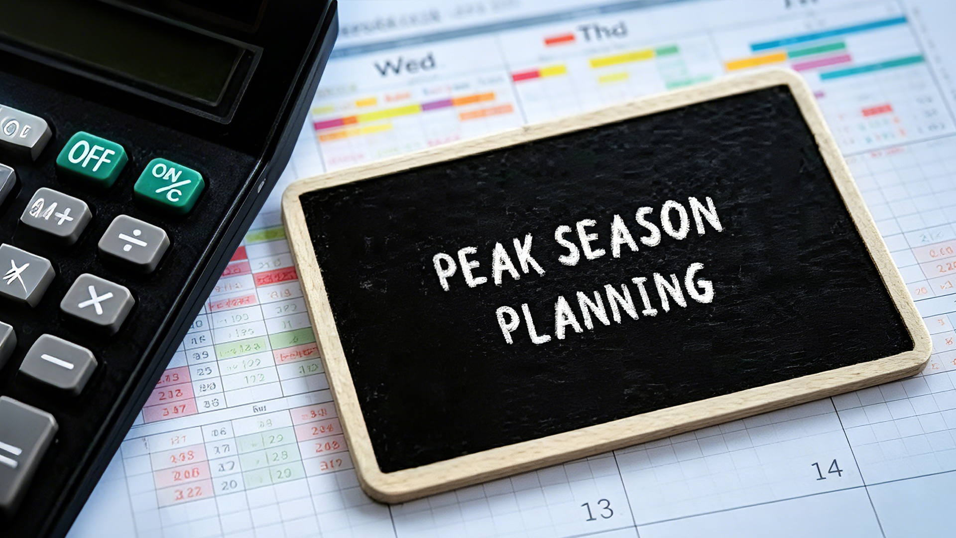 peak season planning