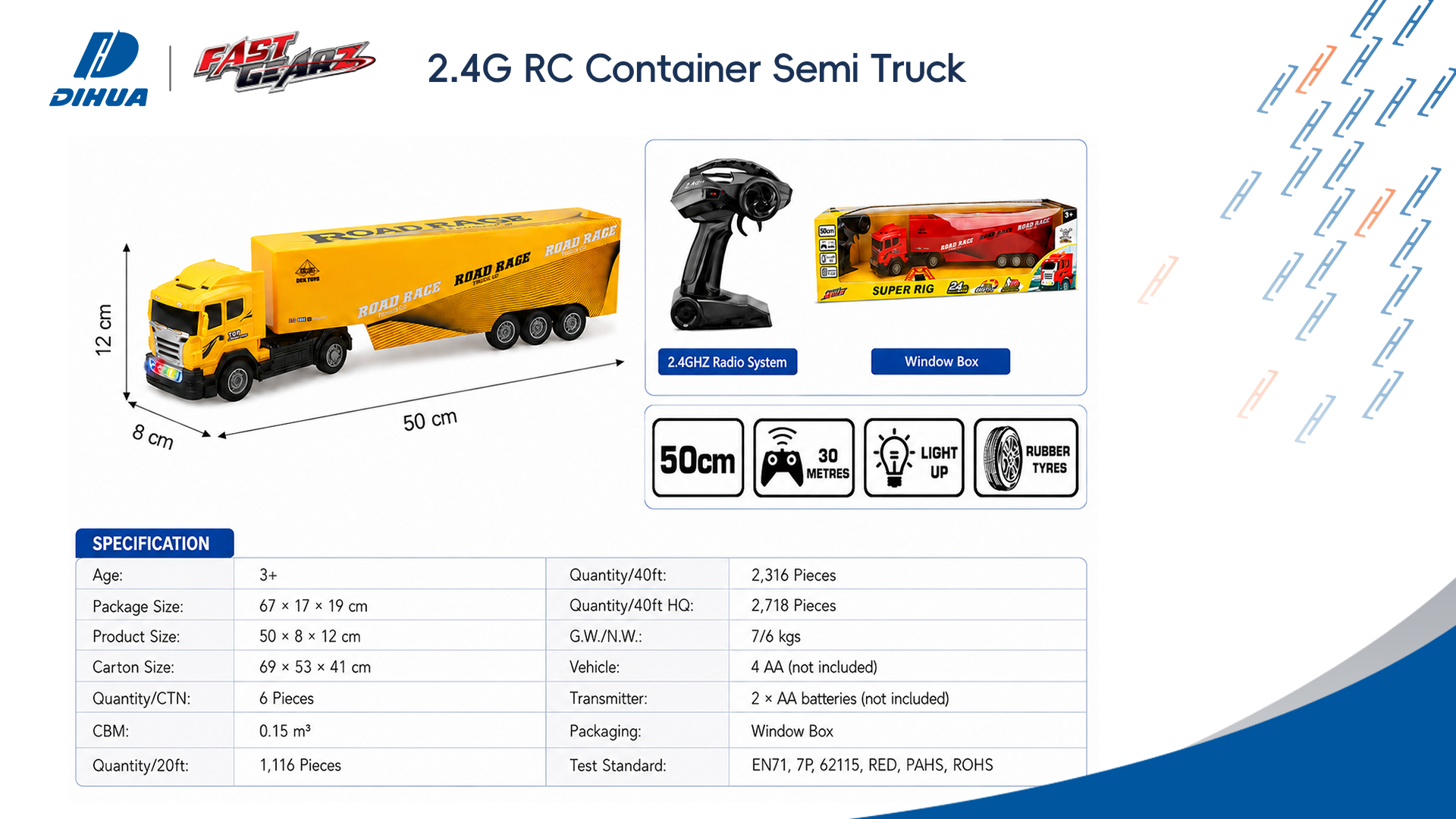Container Semi Truck