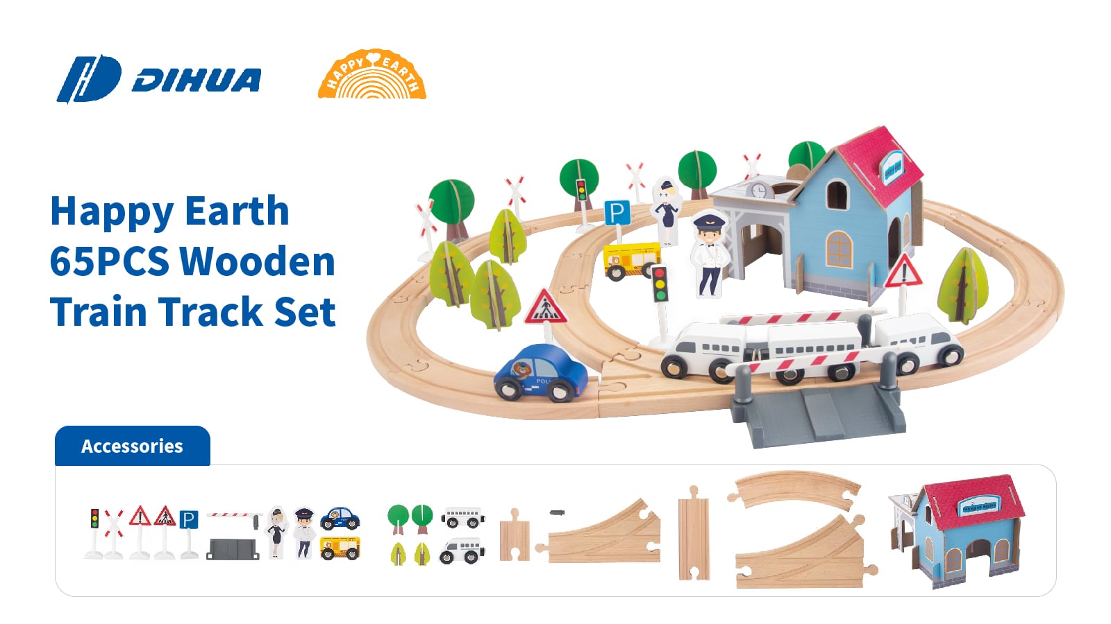 wooden track toy