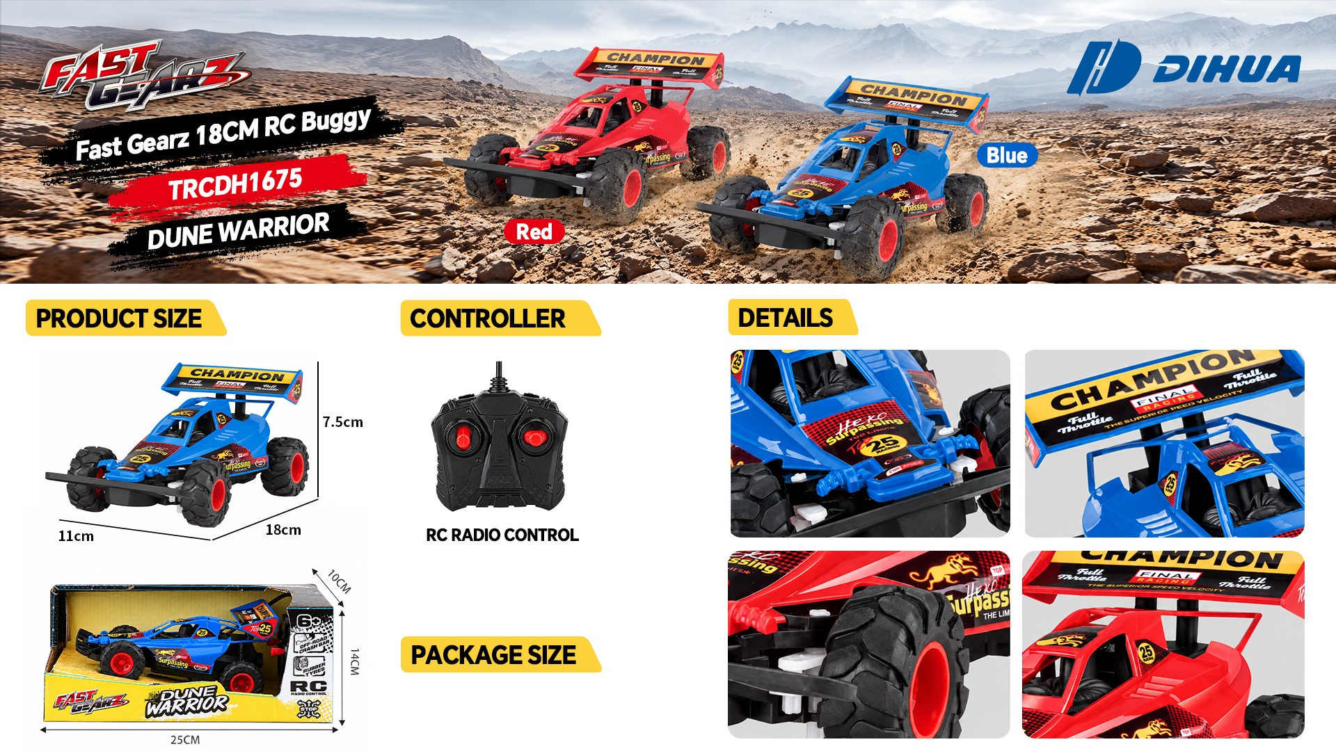 Fast Gearz 18CM Buggy