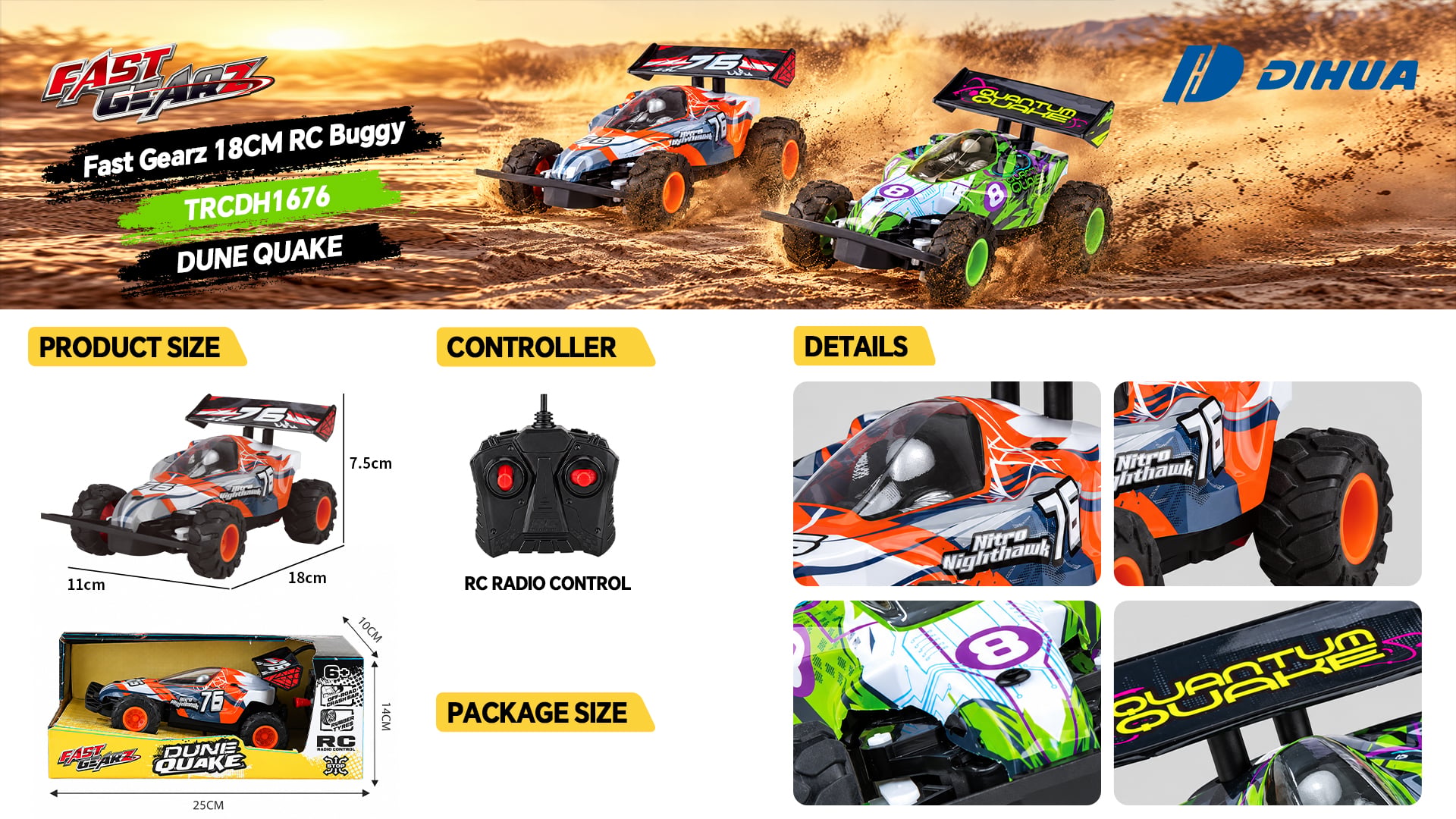 Fast Gearz 18CM Buggy