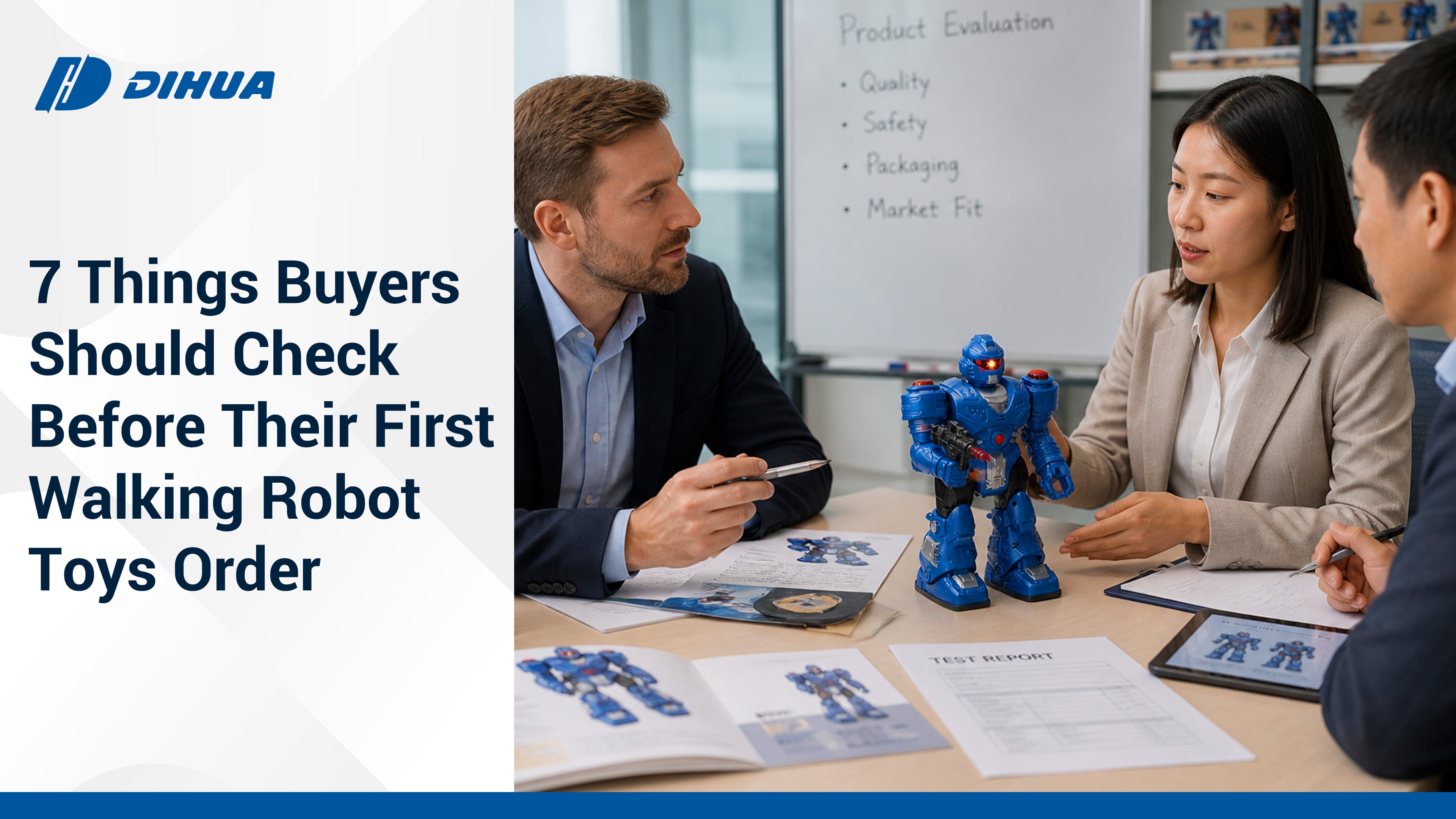 7 aspectos que los compradores deben verificar antes de su primer pedido de juguetes robot caminantes