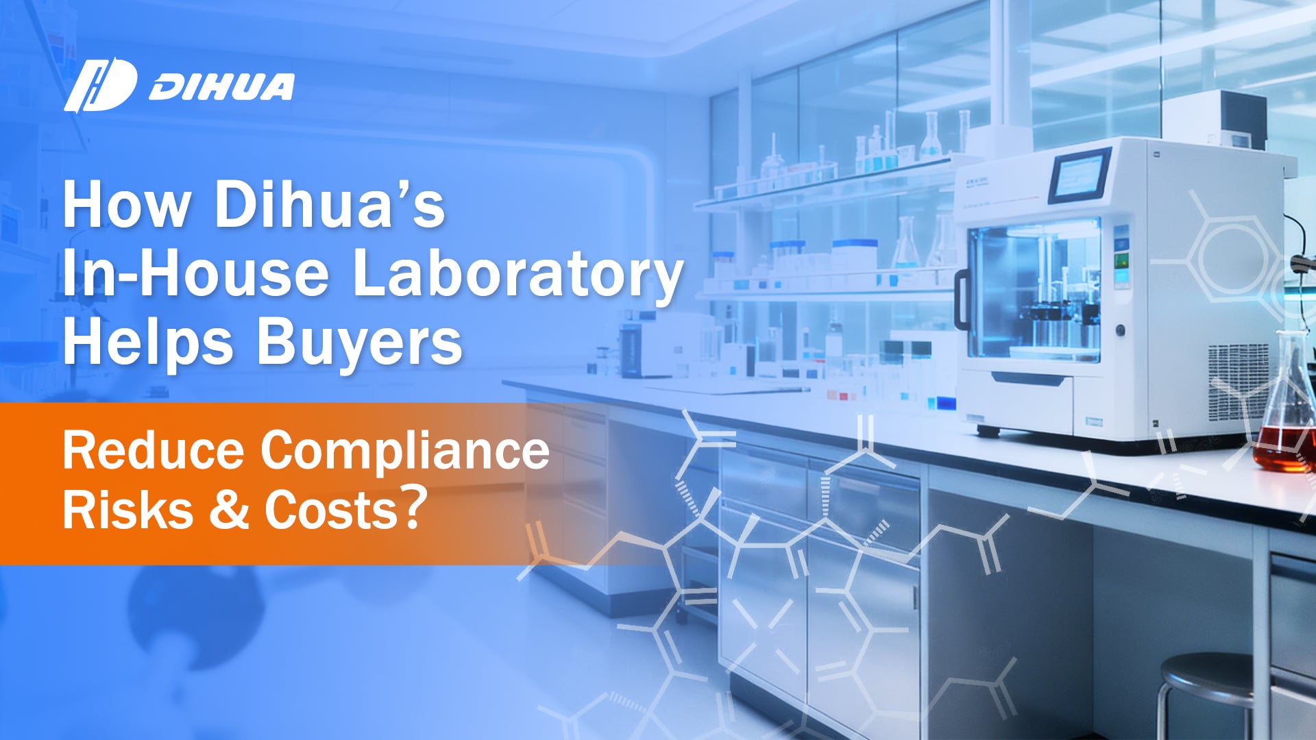 ¿Cómo ayuda el laboratorio interno de Dihua a los compradores a reducir los riesgos y los costes de cumplimiento?