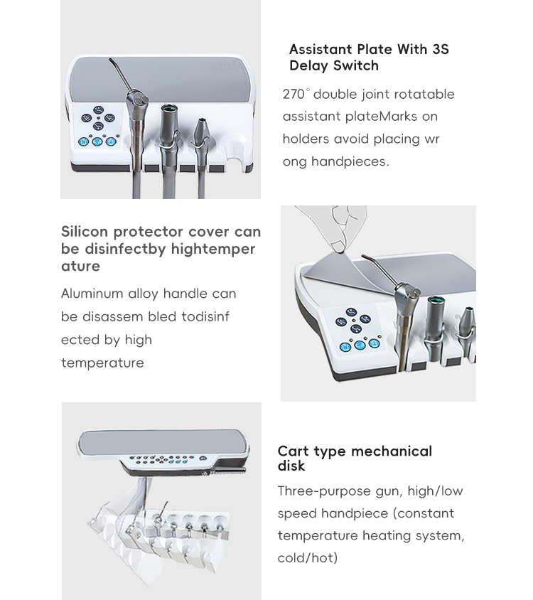 German Grade High Quality Dental Units LED Self Disinfection american dental chair manufacture