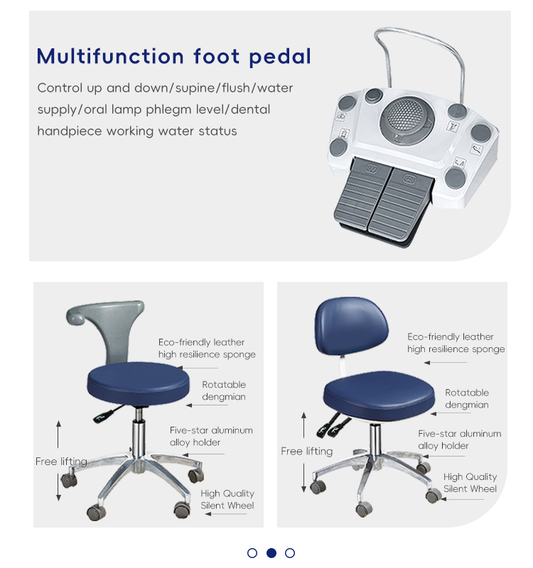 German Grade High Quality Dental Units LED Self Disinfection american dental chair manufacture