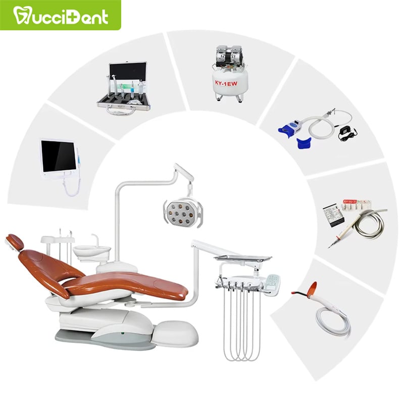 Unique Design Wide And Soft Cushion Dental Unit Chair