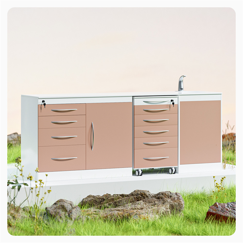 Stainless Steel Portable dental clinic Cabinet