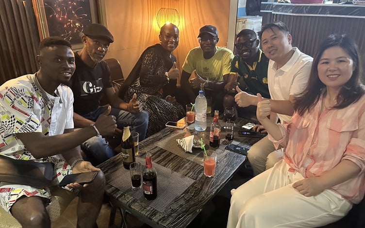 Première visite chez un client camerounais et coopération !