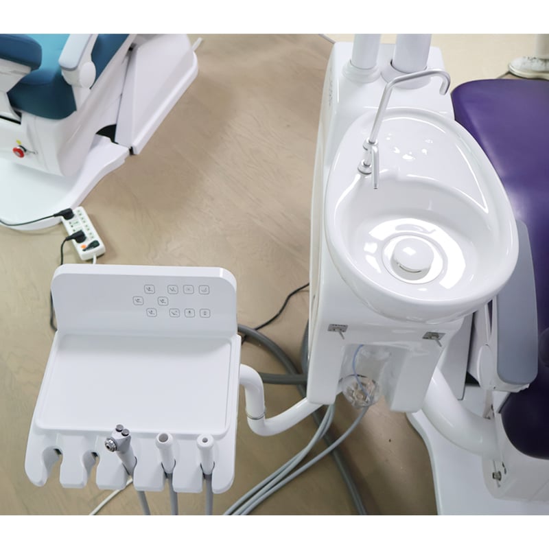 High Quality Full Set Treatment Led Light Electric Dental Chair factory