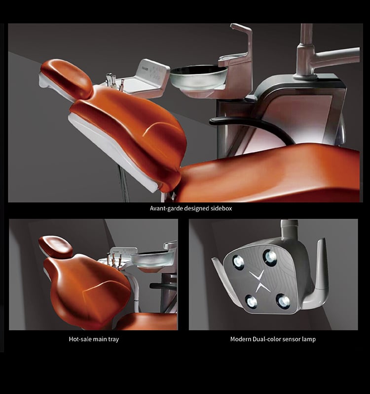 Dental x-ray built in dental chair Electric Dental Chair factory