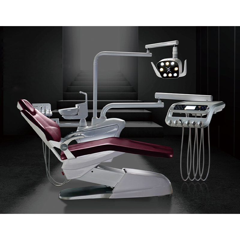 High Quality dental unit With Air Compressor Luxury Electric Dental Chair manufacture